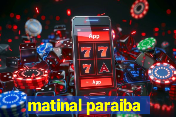 matinal paraiba